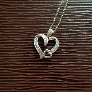 SS 925 Heart Necklace
